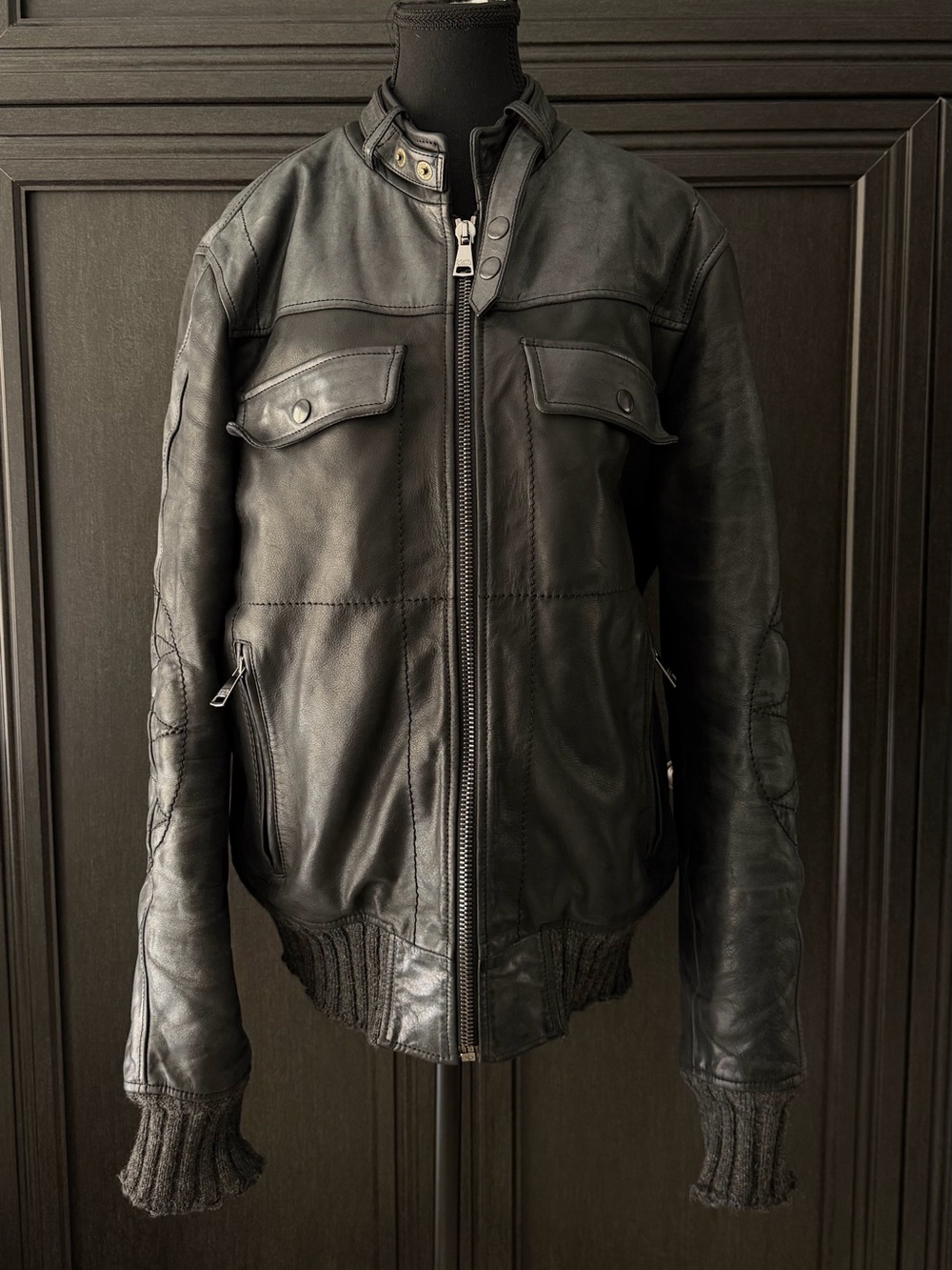 Dolce & Gabbana Leather Jacket